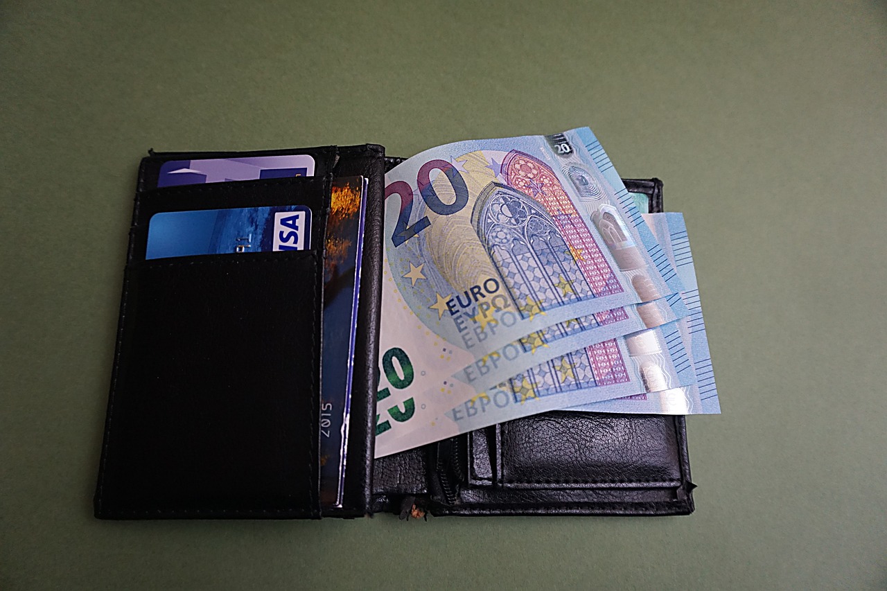 leather front pocket wallet